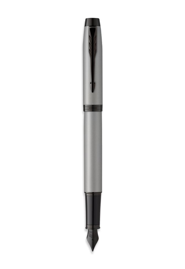 1750423 Parker IM Stick Black Barrel/Ink Medium Point Roller Ball Pen 