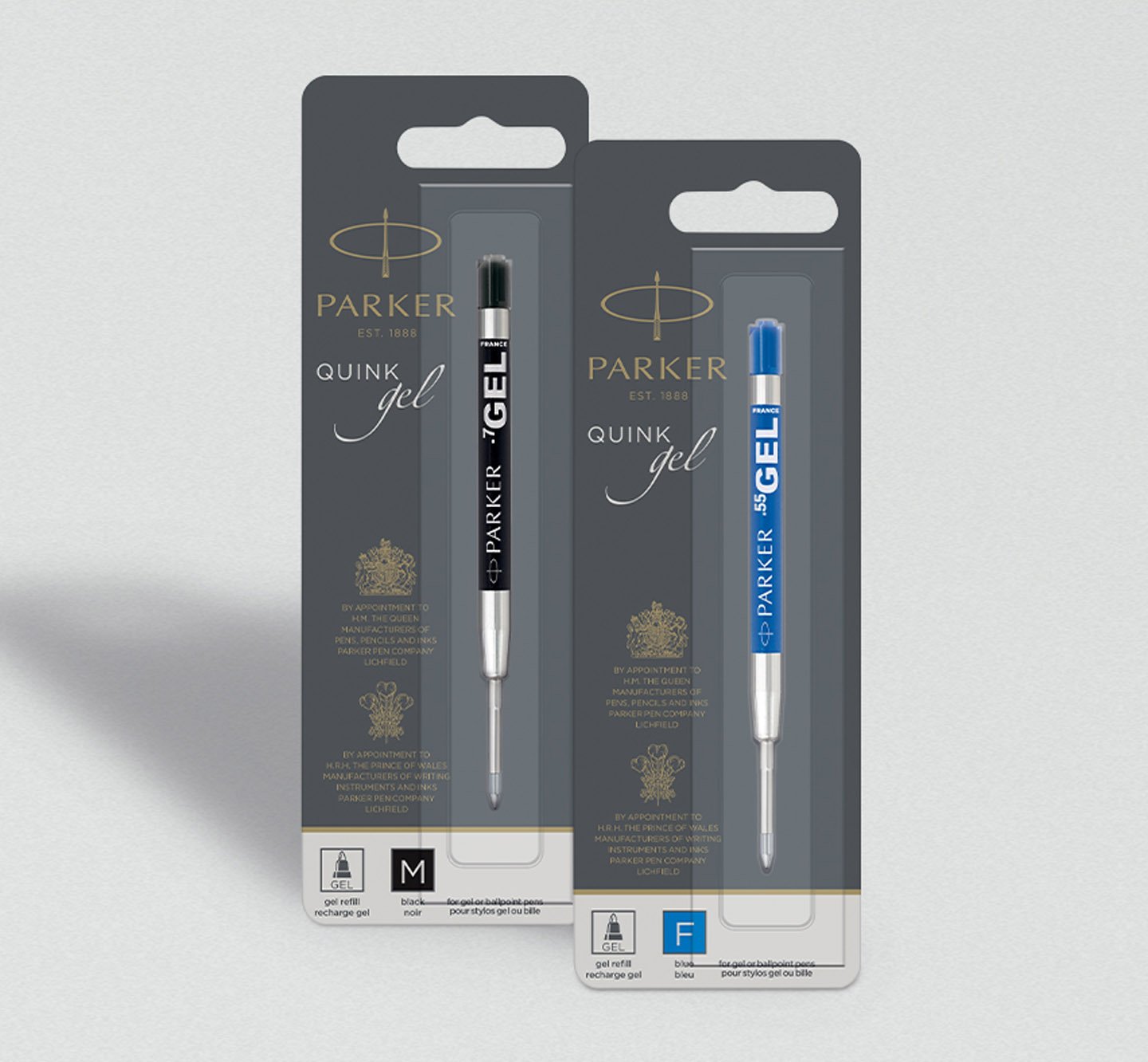 High Quality Ballpoint Ink Pen Refill :: DA-PARKER Black