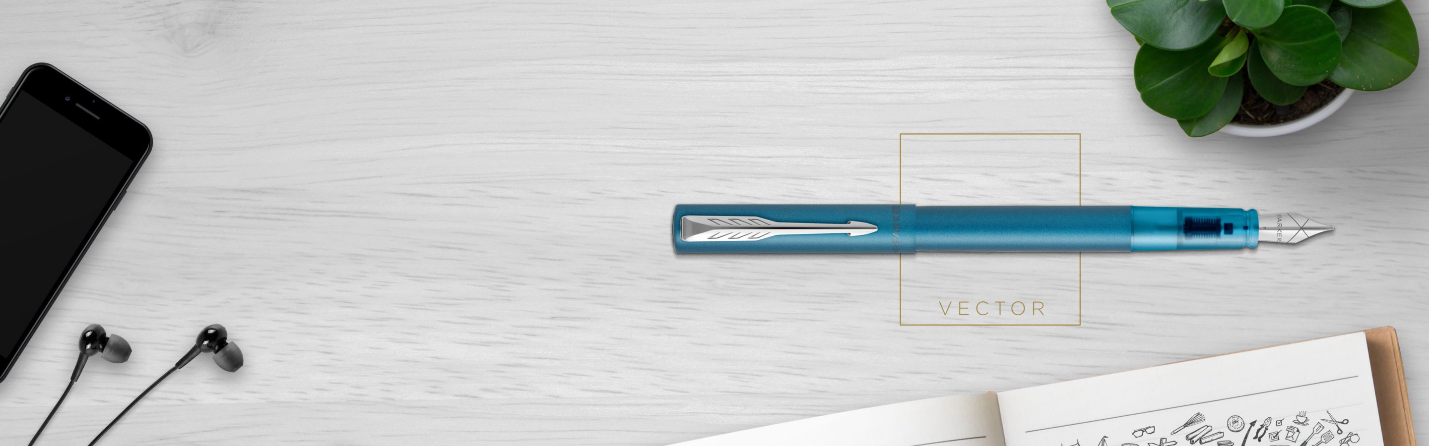 Parker™ Stylo roller Vector Publicitaire