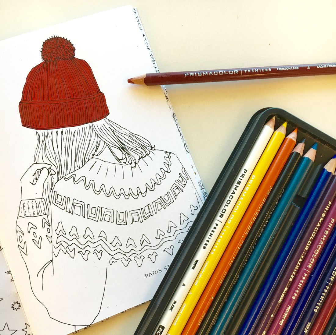 https://s7d9.scene7.com/is/image/NewellRubbermaid/prismacolor-adult-coloring-book-with-red-hat?fmt=jpeg