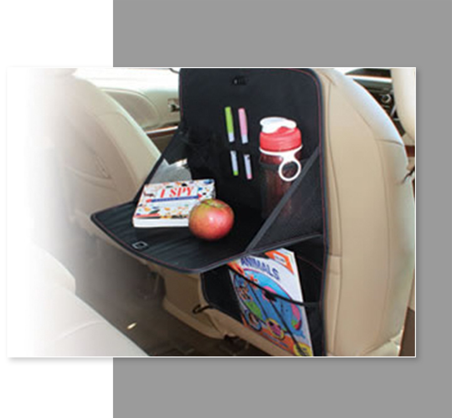 NEW Rubbermaid Auto Mobile Soft Front Seat Organizer Car Accessory Cup Holder 