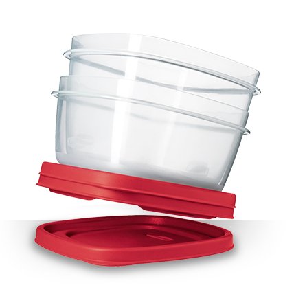 Rubbermaid easy find lids food storage containers