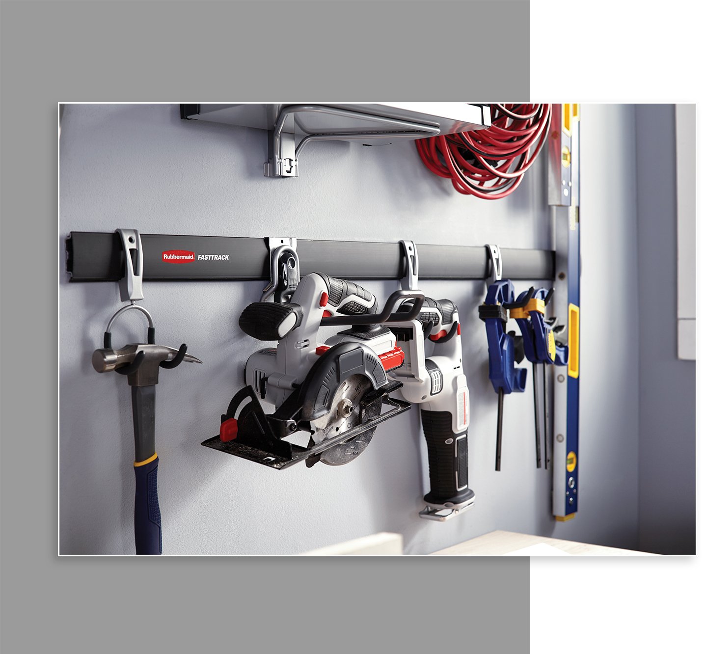 FastTrack™ Rail Garage Storage Systems Rubbermaid