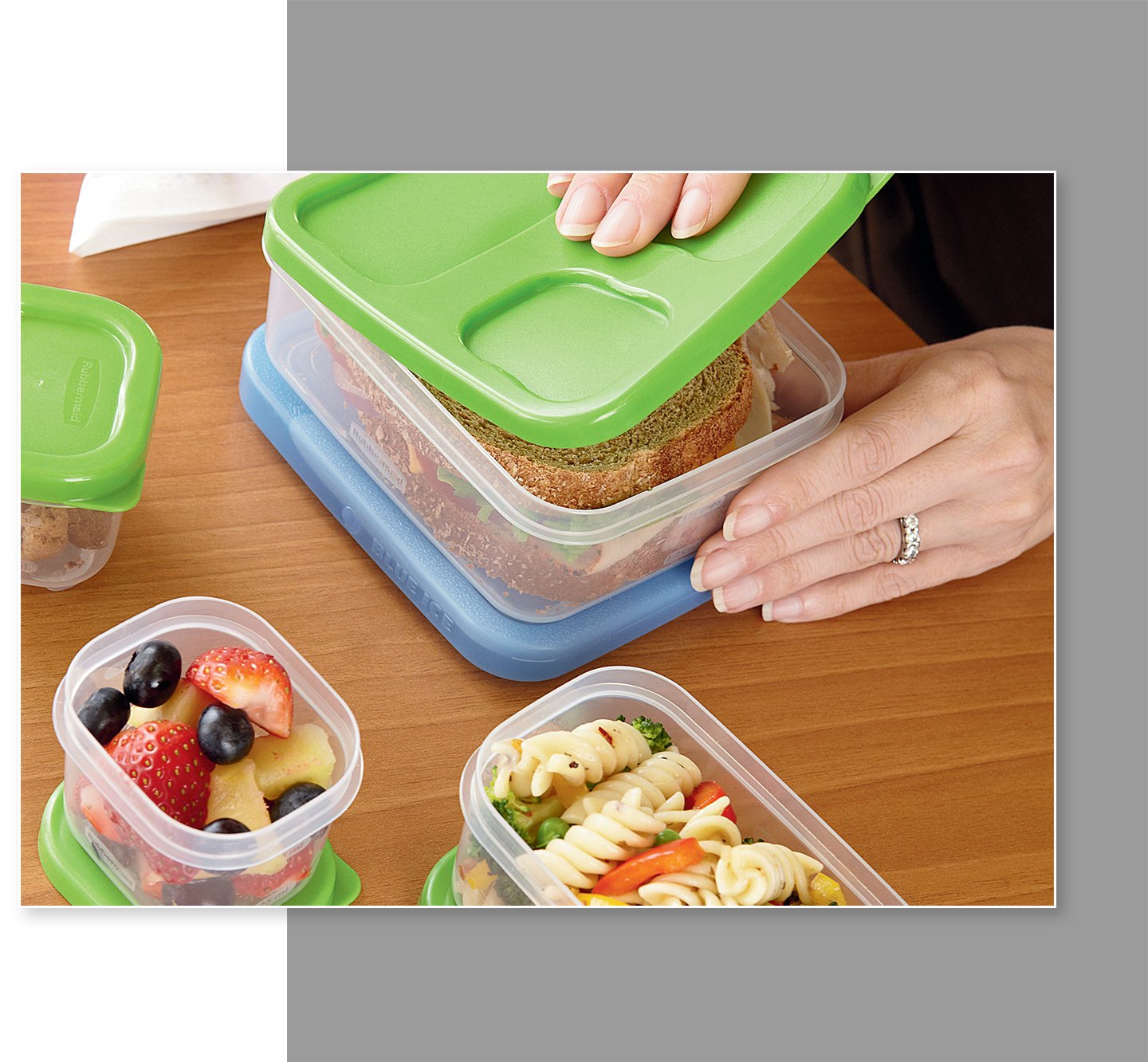 Details about   RUBBERMAID LUNCH BLOX BOX KIT KIDS W/BLUE ICE CONTAINER FOOD STORAGE 