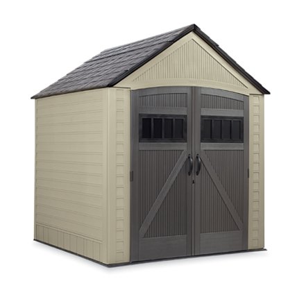 roughneck® 7x7 shed rubbermaid