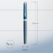rollerball pen is 10 millimeters wide 135 millimeters tall and weighs 28 grams image number 5