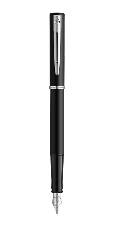 Waterman-Allure: Penna a sfera laccata nera opaca, attributi cromati,  meccanismo a pressione, con cofanetto : : Cancelleria e prodotti  per ufficio