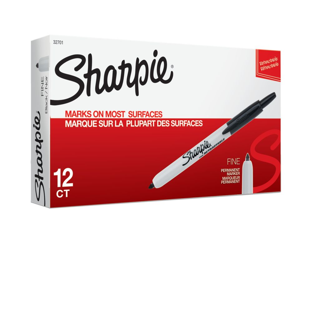 Sharpie Retractable Permanent Markers, Fine Point | Sharpie AU