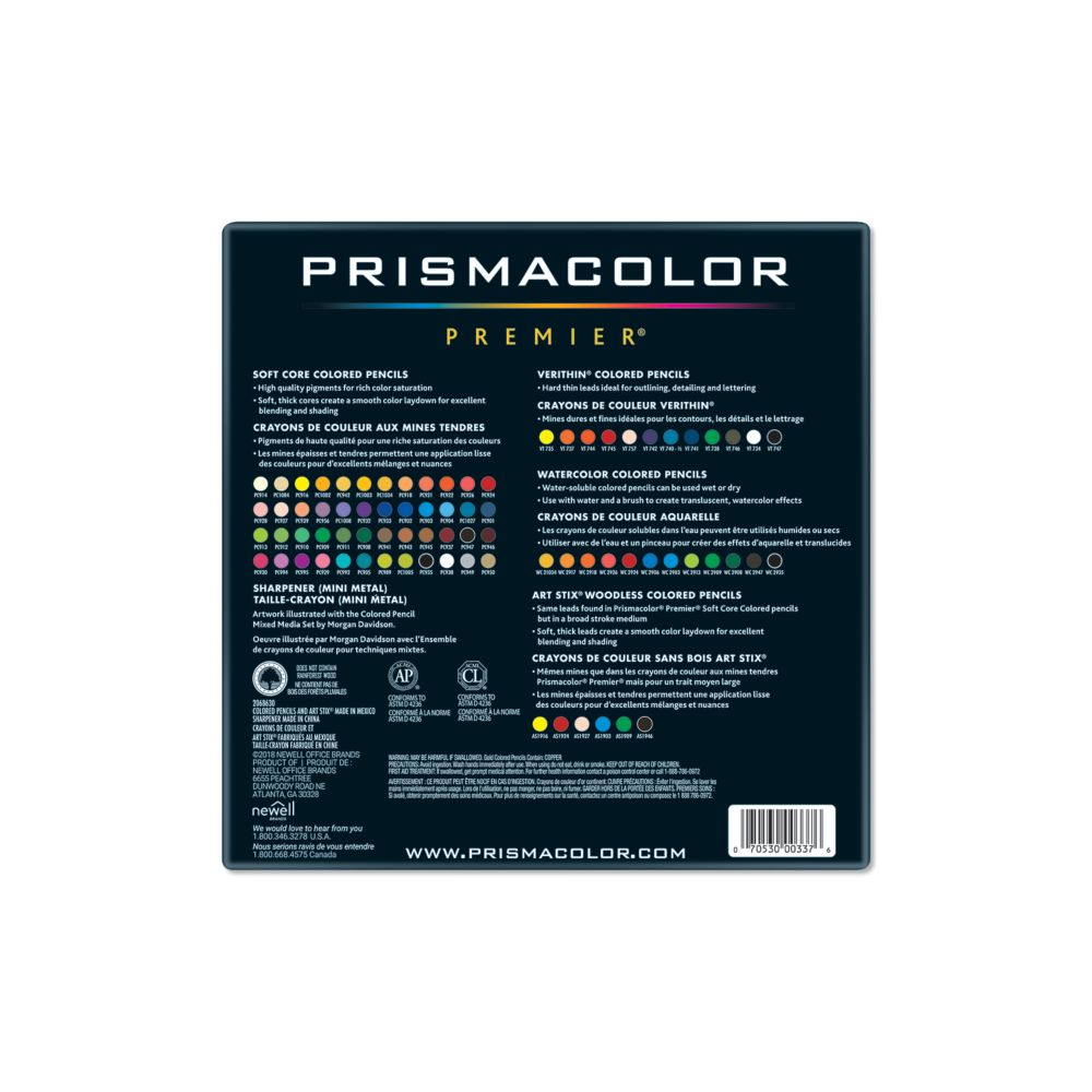 Prismacolor Premier Coloring Book Kit, 25 Piece Set Mauritius