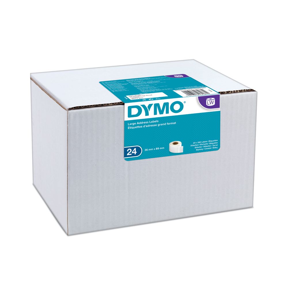 DYMO LabelWriter™ Shipping Labels, 12 Rolls of 220 Count | Dymo UK