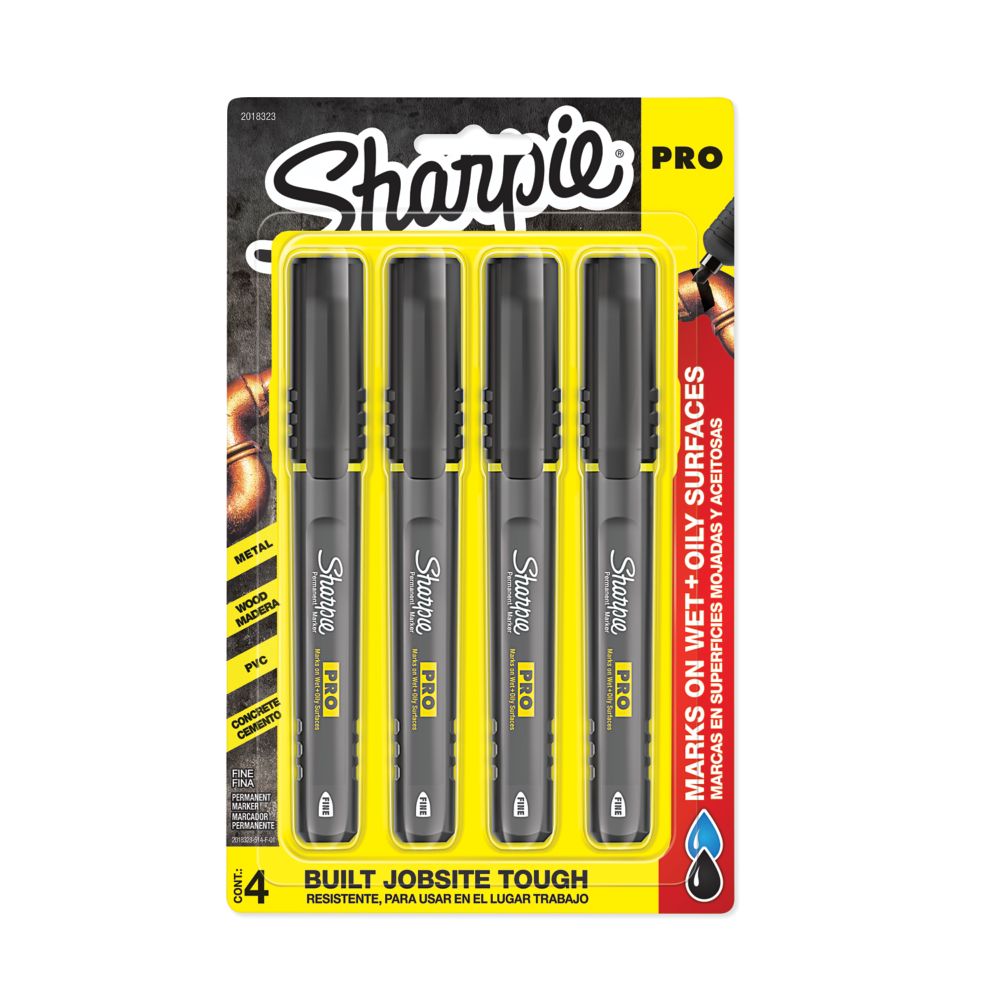 Sharpie® Fine Point & Chisel Tip Black Permanent Markers Variety