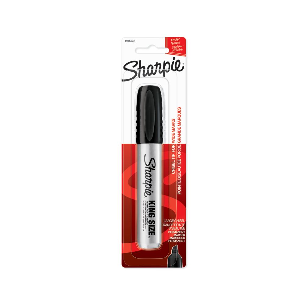 Sharpie King Size Permanent MarkersChisel Tip Markers for Work & Industrial U 