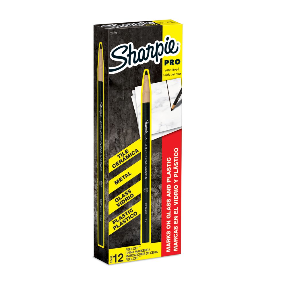 12 Sanford Sharpie Black 173t Peel off China Markers for sale online 