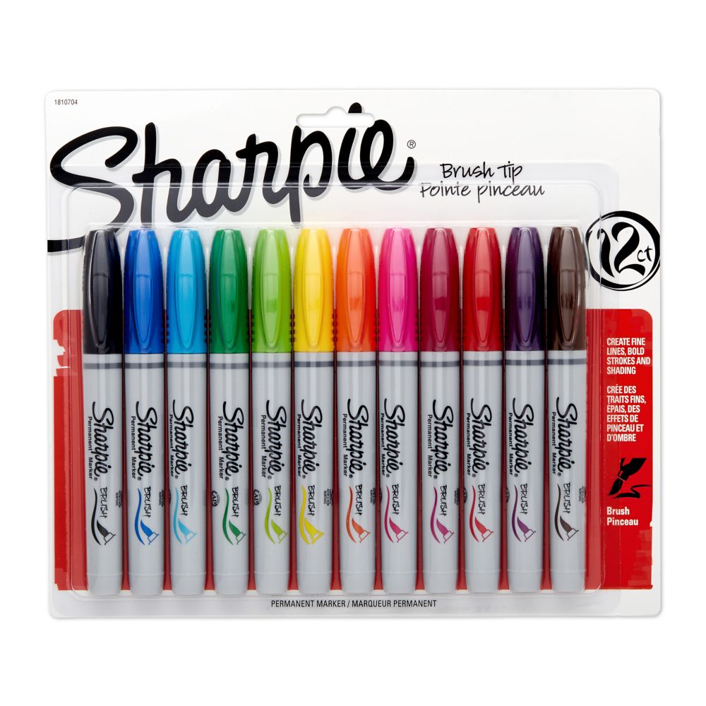 Sharpie: Pick the perfect tip size and color