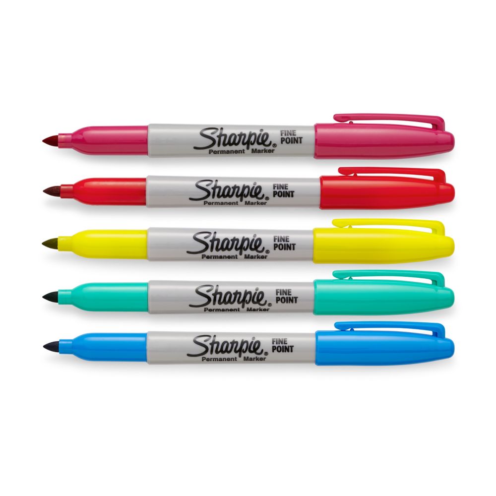 Sharpie® Permanent Markers, Multiple Colors