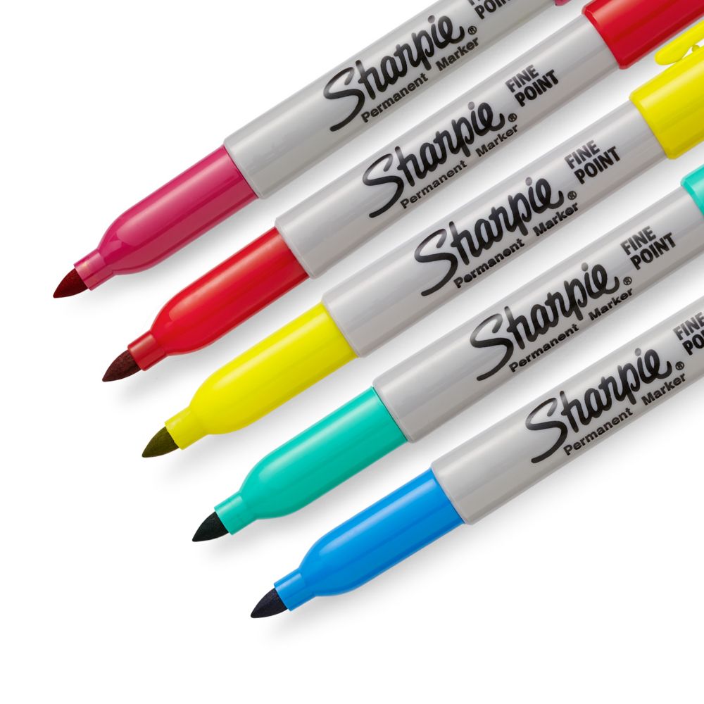 Sharpie Fine Point Markers Color Chart