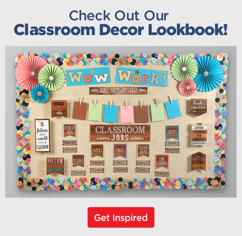 Decor More All The Latest Classroom Styles Trends Lakeshore