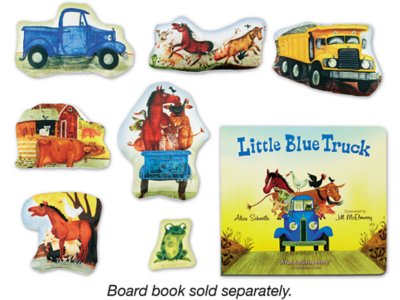 little blue truck toy