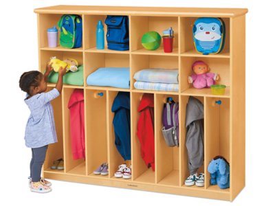 First Steps® Cubbies & Coats Storage Center at Lakeshore Learning