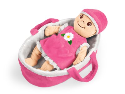 soft doll bassinet