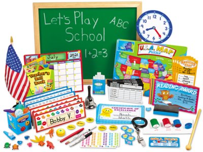 pretend teacher supplies