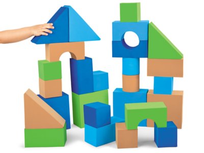 giant soft building blocks