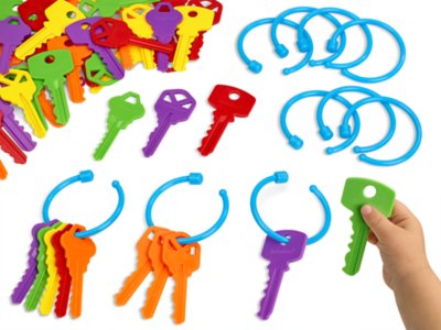 Lacing Keys Toddler Activity Box at 