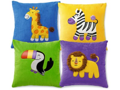 Wild Animal Sensory Pillows at Lakeshore Learning