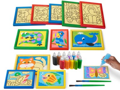 Peel and Stick Sand Art Kit at Lakeshore Learning