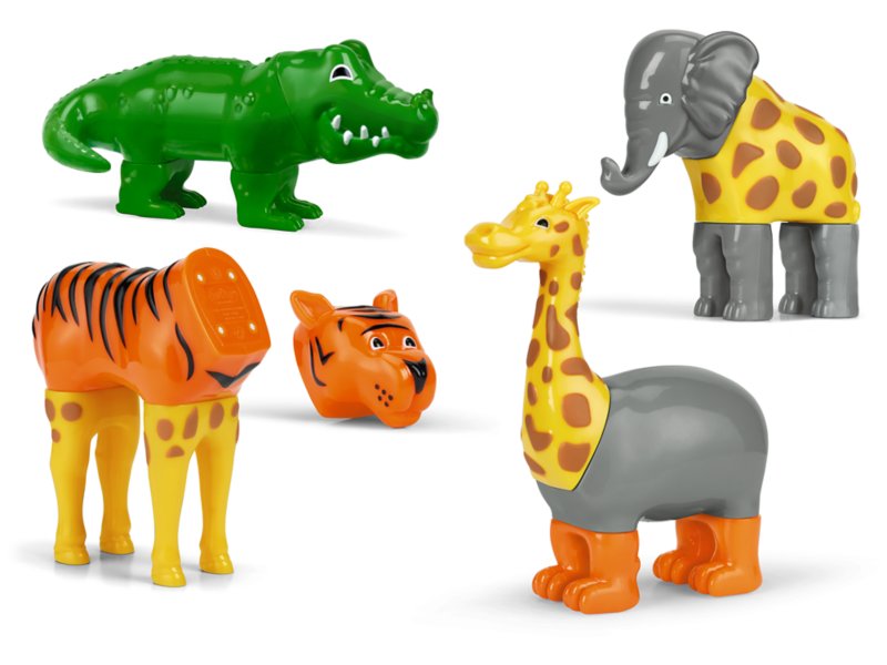 Build and play store magnetic animals