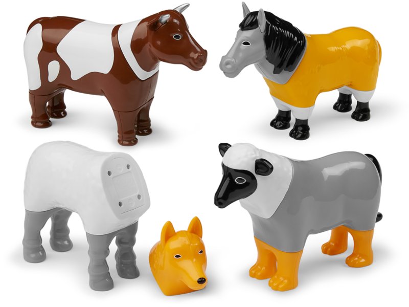 Mix & Match Magnetic Farm Animals at Lakeshore Learning