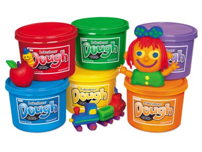 play doh sticky