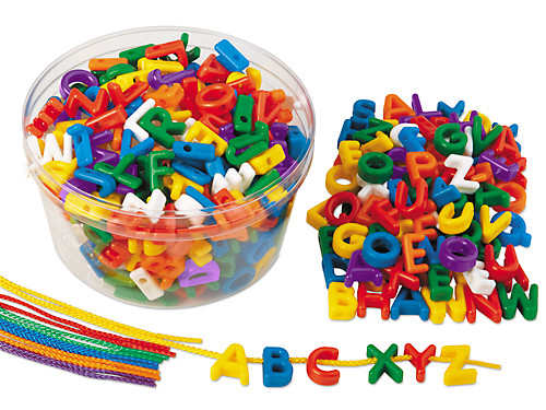Learning Resources Lowercase Lacing Alphabet NEW 