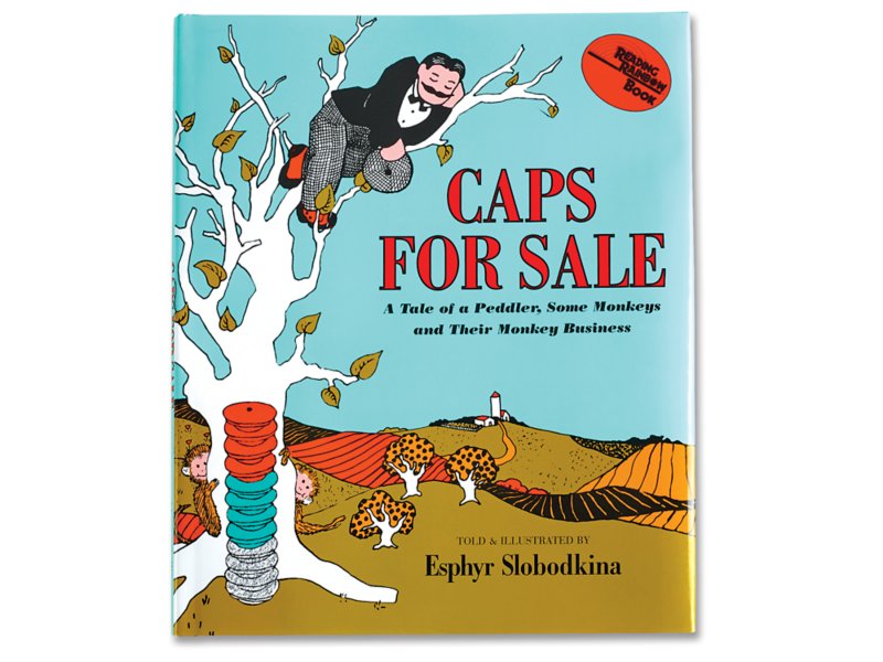 Peddler Caps For Sale The Musical Caps For Sale Hardcover Book At