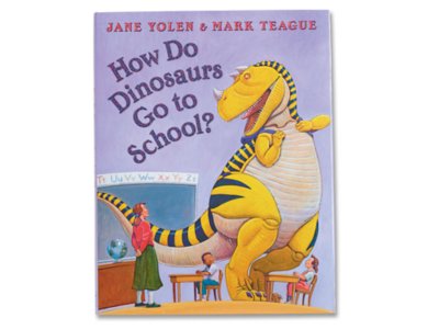 How Do Dinosaurs Go to School? Hardcover Book at Lakeshore Learning
