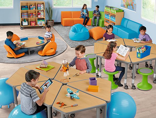 Classroom Furniture Flexible Seating Rugs Tables Lakeshore