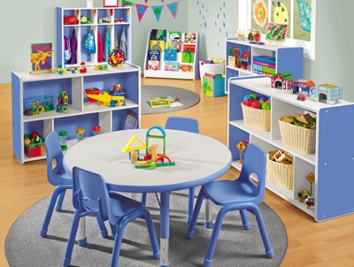 kindergarten table and chairs