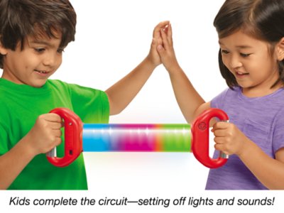 kids touch light