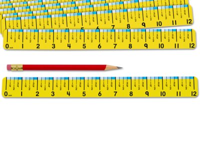 how to use a ruler in inches