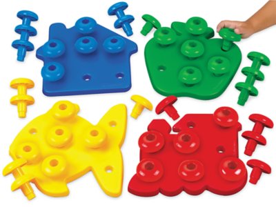 pegboard children's toy