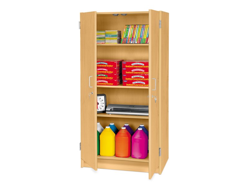 Heavy Duty 5 Foot Locking Storage Cabinet At Lakeshore Learning