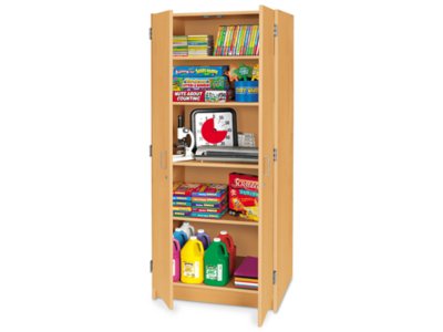 Heavy Duty 6 Foot Locking Storage Cabinet At Lakeshore Learning