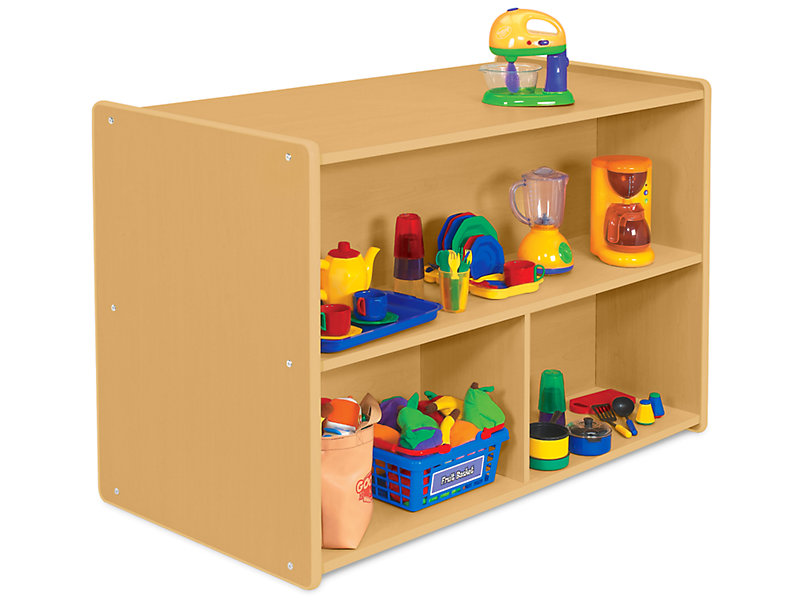 Heavy-Duty Preschool Double-Sided Storage Unit at Lakeshore Learning
