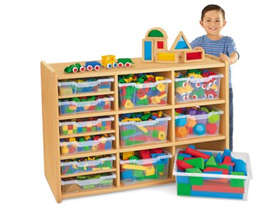 classroom toy storage
