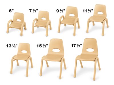 stackable preschool chairs