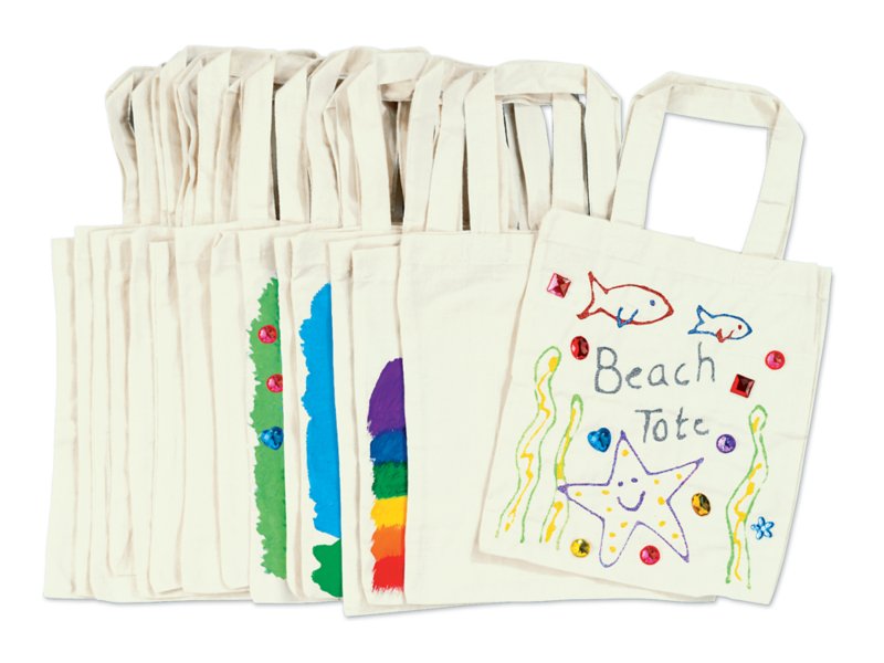 Decorate Your Own Tote Bags Set Of 15 At Lakeshore Learning