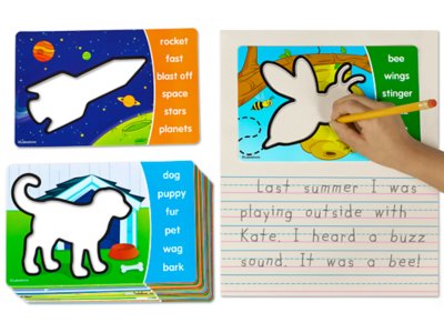 Trace & Write Story Stencils at Lakeshore Learning