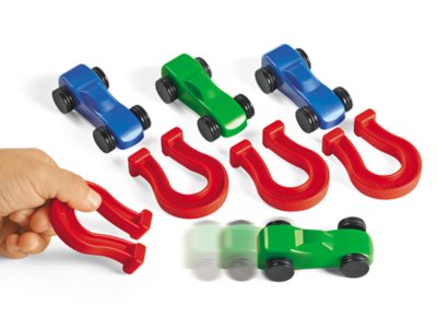 magnetic toy car set