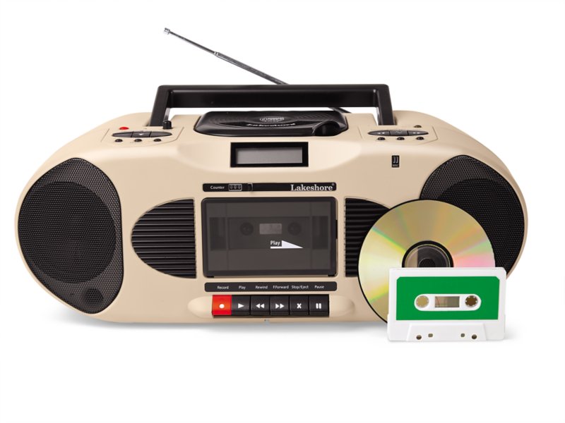 Classroom CD & Single Cassette Player at Lakeshore Learning