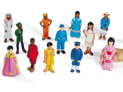 multicultural play figures